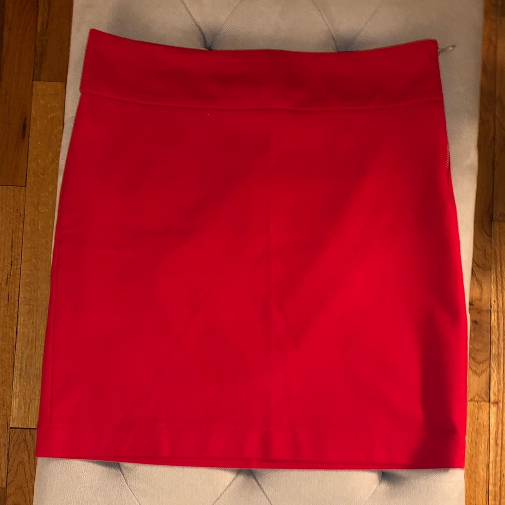 Banana Republic Red Skirt